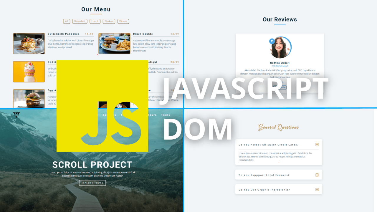 JavaScript DOM Projects