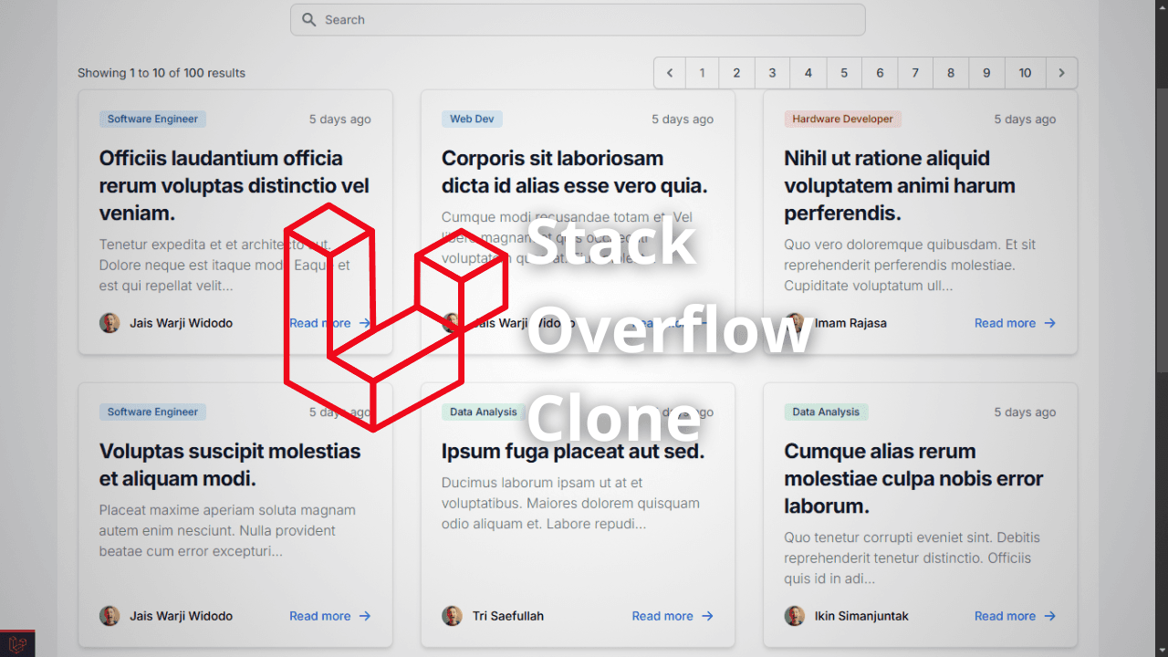 Stack Overflow Clone (Laravel)