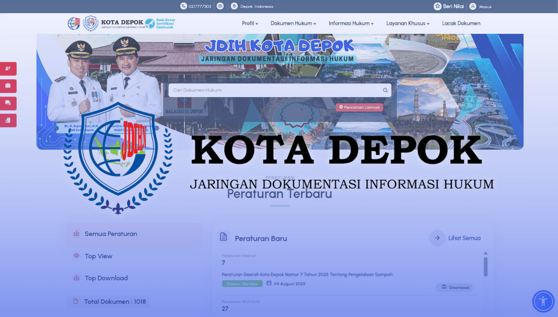 JDIH Depok